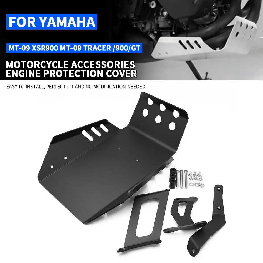 

Защитная пластина для двигателя и шасси мотоцикла YAMAHA MT-09 MT09 2014-2020, защита от песка и камней, XSR Tracer 900 FJ09