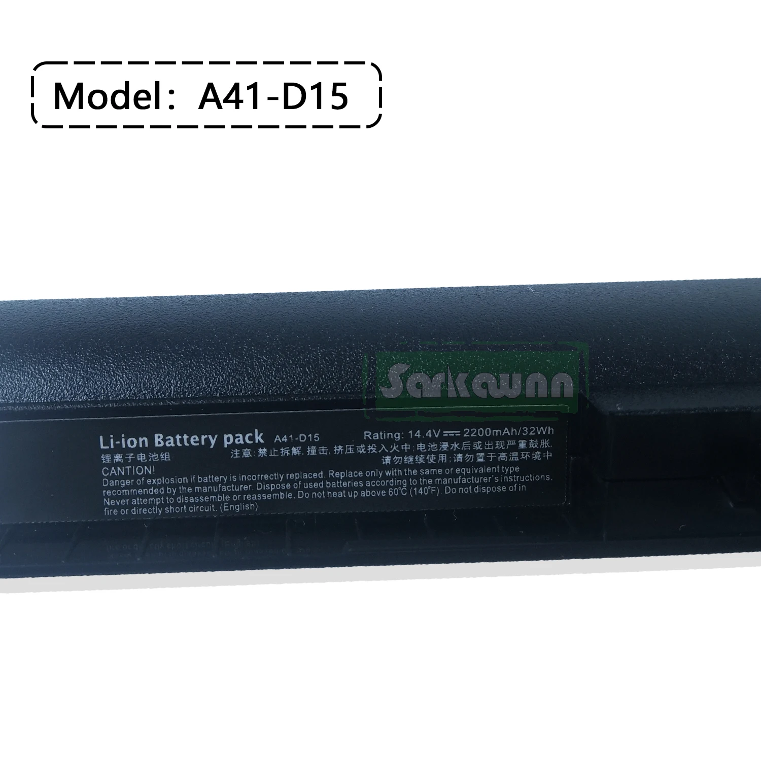 SARKAWNN 4 celle A41-D15 batteria del computer portatile per Akoya E6411 E6412 E6412T E6415 E6416 E6417 E6418 E6421 E6422 E6424 E642X E6432