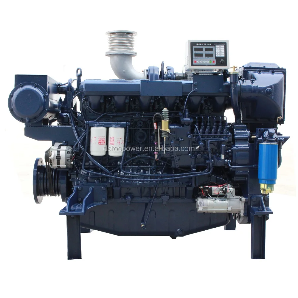 Dongfeng Marine Propulsion Engine, Venda quente, 6135AZCa3, 200 HP Marine Diesel Engine