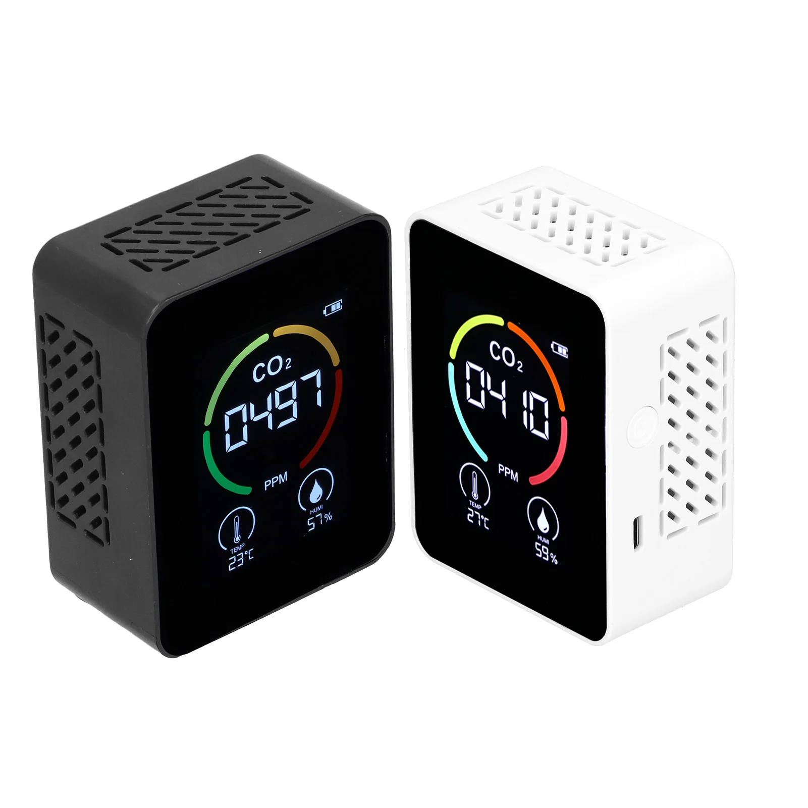 Детектор углекислого газа, несколько сцен, красочный цифровой дисплей, анализатор качества воздуха для спальни, кухни, гостиной
