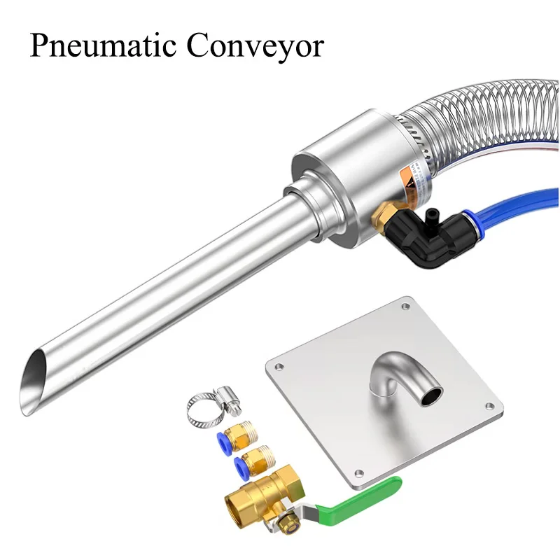 LT-25/32/38/50G Extended Vacuum Pneumatic Conveyor LT-G Feeding Machine Stainless Steel Feeding Unit LT-32G B-KIT LT-38G A-KIT
