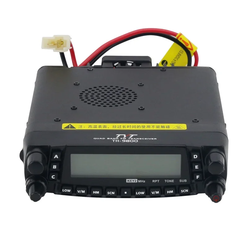 TYT TH-9800 PLUS 50W Quad Band Transceiver Mobile Radio FM Transceiver Standard Version Used in Cars