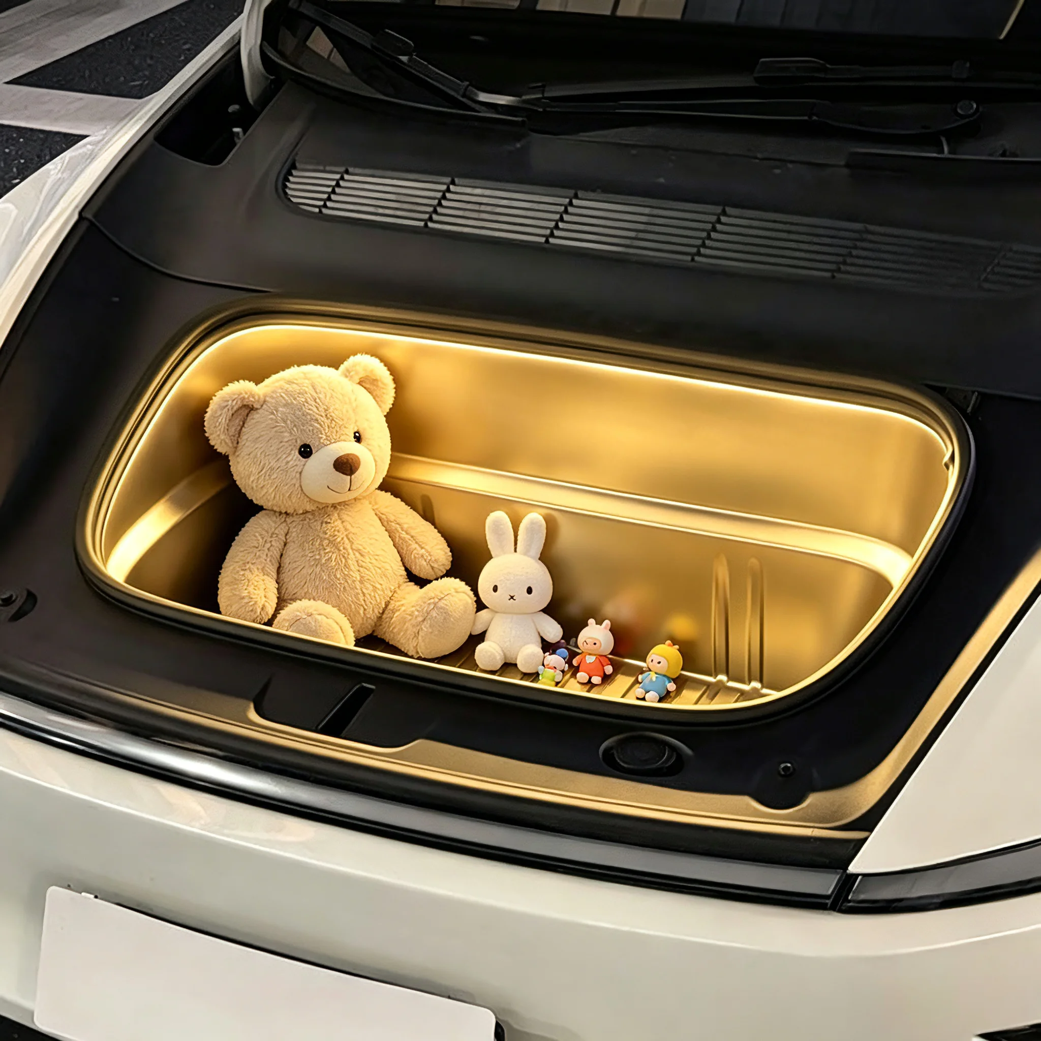 For Mode Y/Y L 2026 Refreshed Car high brightness trunk lighting ambient light interior decoration LED wiring tailgate light