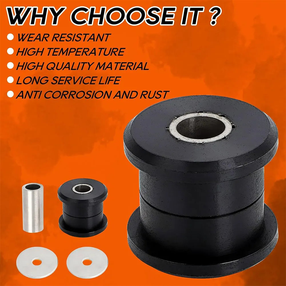  Polyurethane Front Differential Side Mount Bushing Set For Hummer H3 2006-2010 Differential Installation Sleeve Set