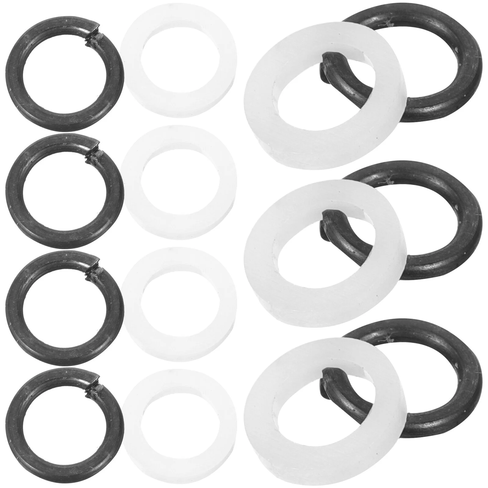 24pcs Guitar Tuner Gasket Plastic Tuner Washer Metal Tuner Spacer Guitar Parts Guitar Accessories Tuning Peg Washers Guitar