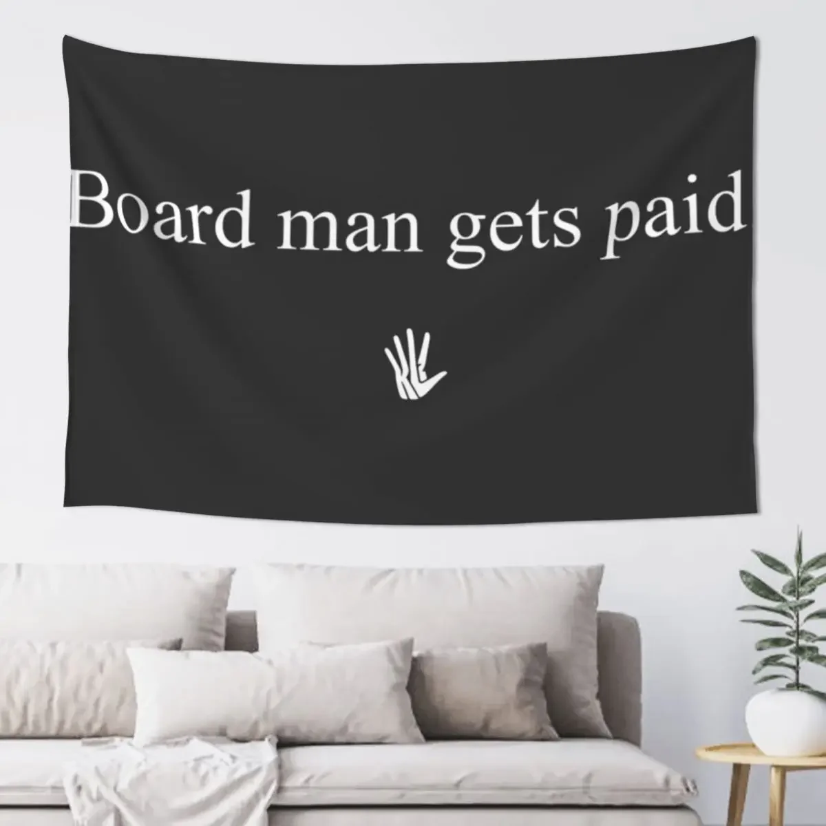 Board man gets paid Kawhi Leonard Tapestry Room Decorations Christmas Decoration Tapestry