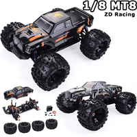 1/8 MT8 ZD Racing RC Car 2.4G 4WD 90km/h Brushless RC Car Electric Truggy RTR Monster Truck Buggy Off-road Truggy Vehicle