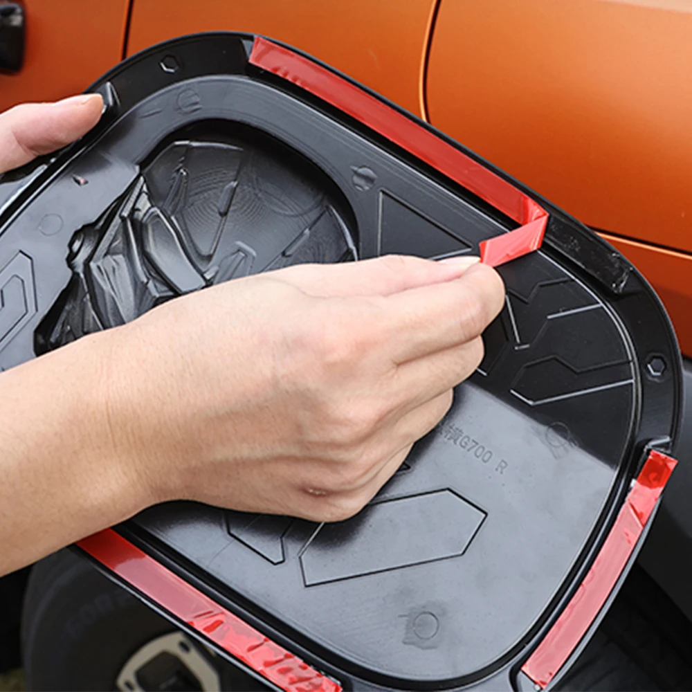 

Для Jetour G700 крышка порта зарядки топливного бака защитный корпус устойчивый к царапинам и износу внешний модернизированный модифицированный