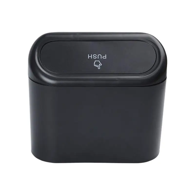 Car Trash Can With Lid Leak-proof, Portable Hanging Trash Can For Vehicle Organization view 6