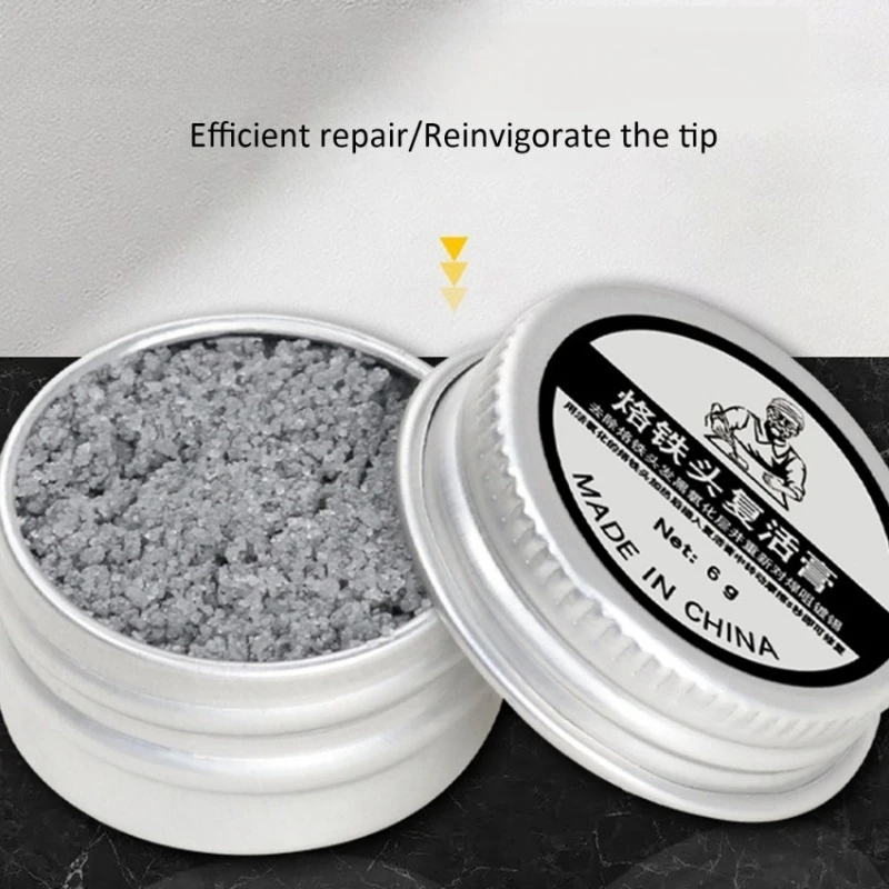 Soldering Iron Tip Restorer Paste Cleaner for Oxidized Black Tips Rejuvenation Tinner Desoldering Repair Cleaning Flux Remover view 4