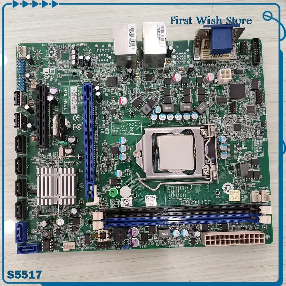 For Xerox V80 Fiery E200-08 Server motherboard for TYAN S5517