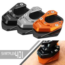 Motorcycles Accessories Foot Side Stand Enlarger For KTM Husqvarna Vitpilen Svartpilen 401 2018-2019-2020-2021-2022-2023 2024