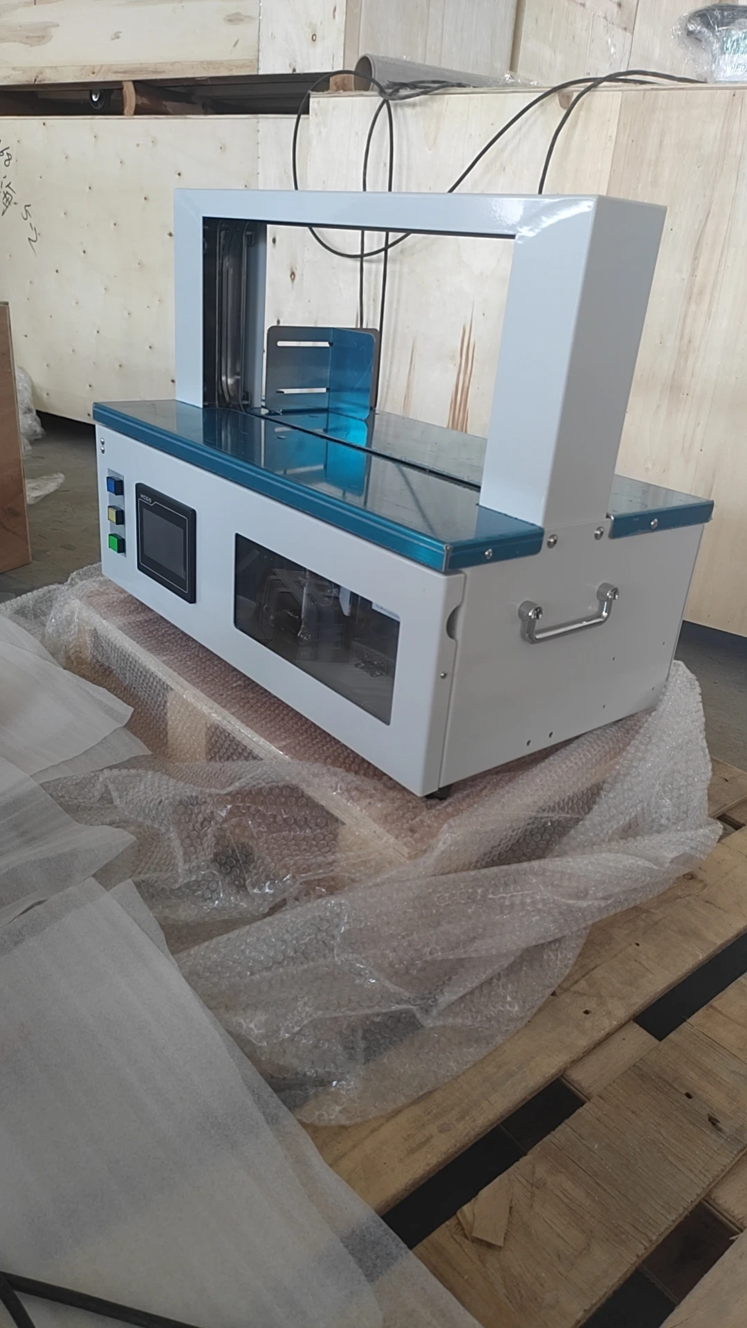 Electric Vegetable Strapping Machine with Paper Belt Low-Priced Money Banding & Banknote Machine Driven by Core Motor Component