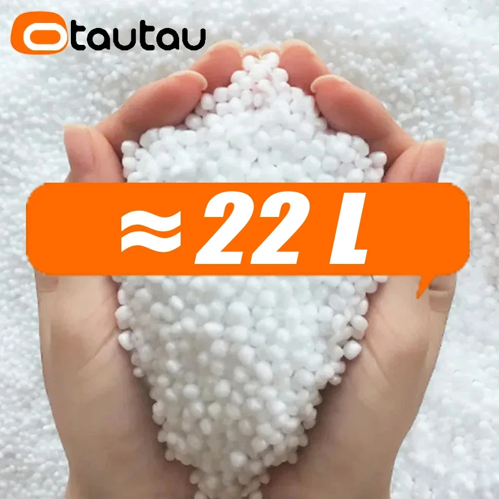 OTAUTAU 22L 3-5mm Eco-friendly Bean Bag Chair Filler EPS Foam Ball Beanbag Re-filler Filling Sofa Pouf Ottoman Stool Stuffing