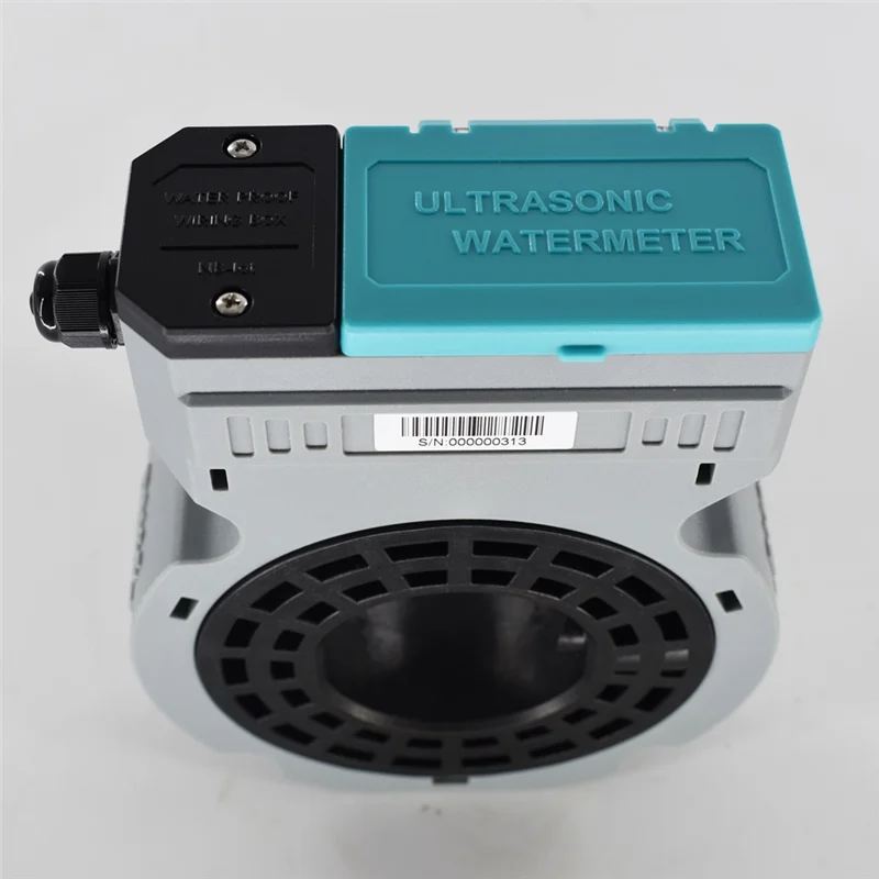 Battery Powered Ultrasonic Water Meter DN50 RS485 Digital Water Flowmeter IP68 Sandwich-Type Durable