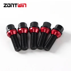 16/20Pieces Wheel B12.9 Grade Forged Bolts Nuts Screw for Benz Audi Porsche VW Golf 5/6/7 CC A4 A5 A6 M14*1.5 15*1.25 12*1.5