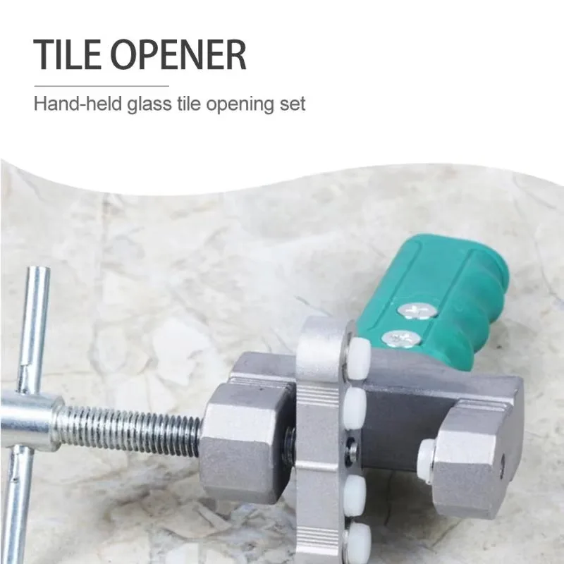 New Aluminum Handheld Tile & Glass Cutter Divider, Hand Grip Breaking Opener, Quick Opening Tool Set for Glass & Tile