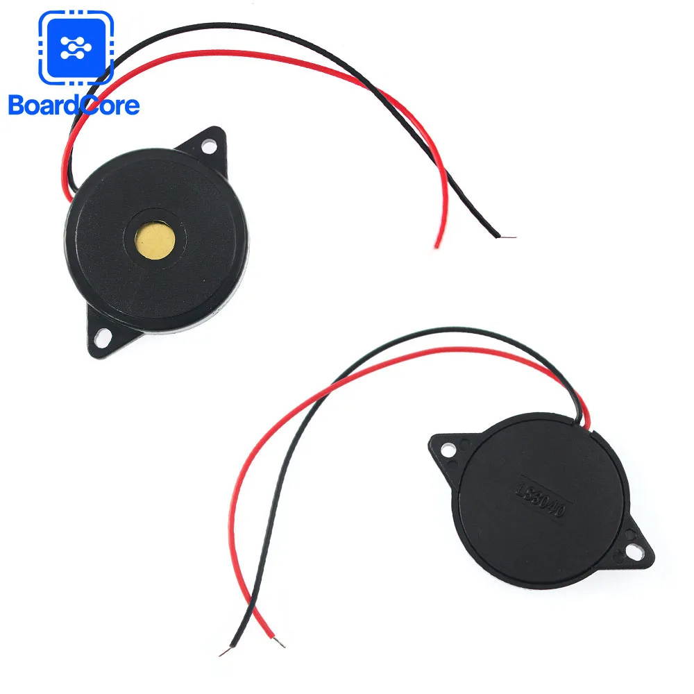 5/10 قطعة طنان عالي ديسيبل 3040 طنان سلبي مع سلك مكبر صوت كهرضغطية 39.5x4.0 مللي متر لـ Arduino لتقوم بها بنفسك عدة إلكترونية #4