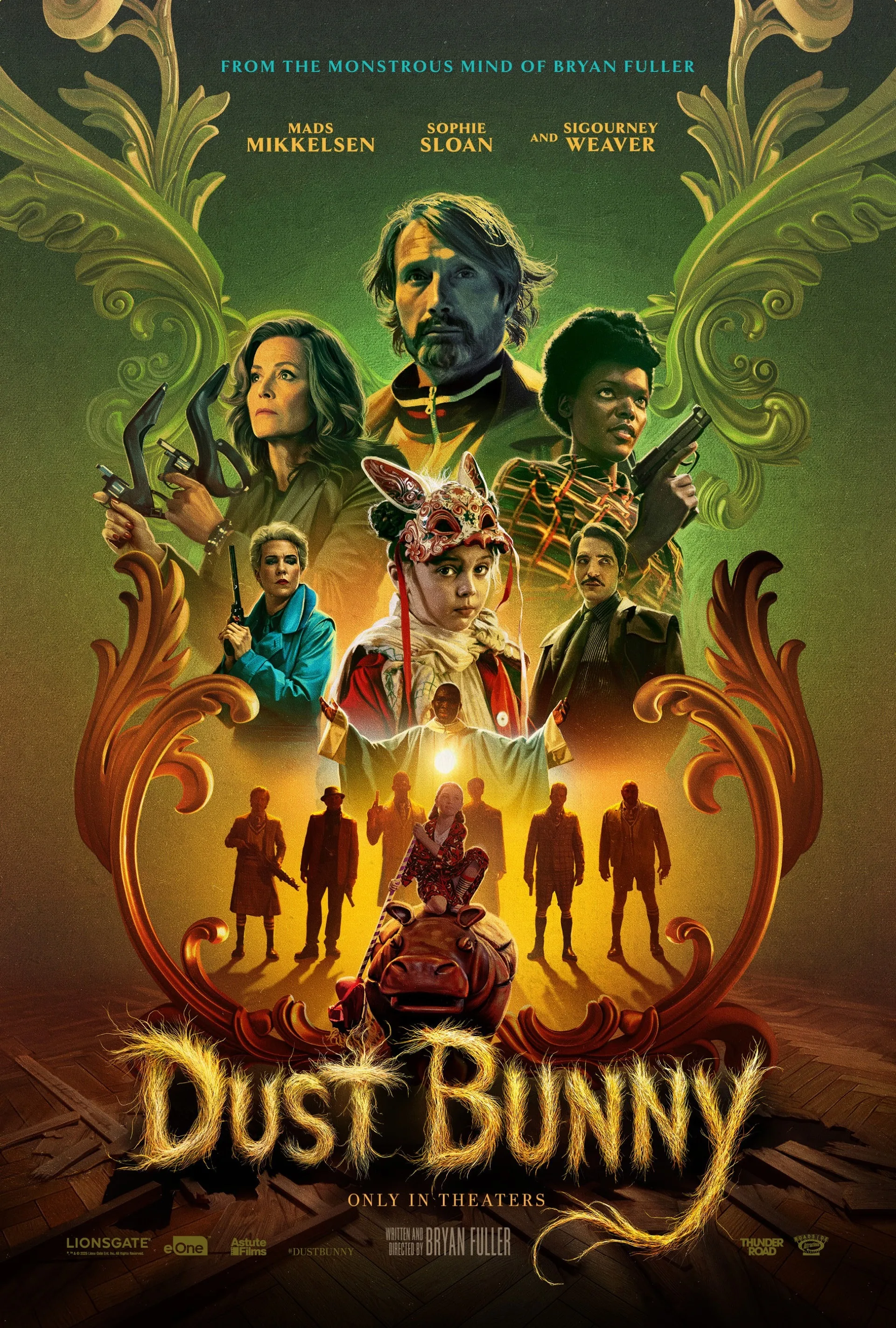 Movie Dust Bunny 2025 Wall Art Poster Vintage Home Cafe Decor Gift