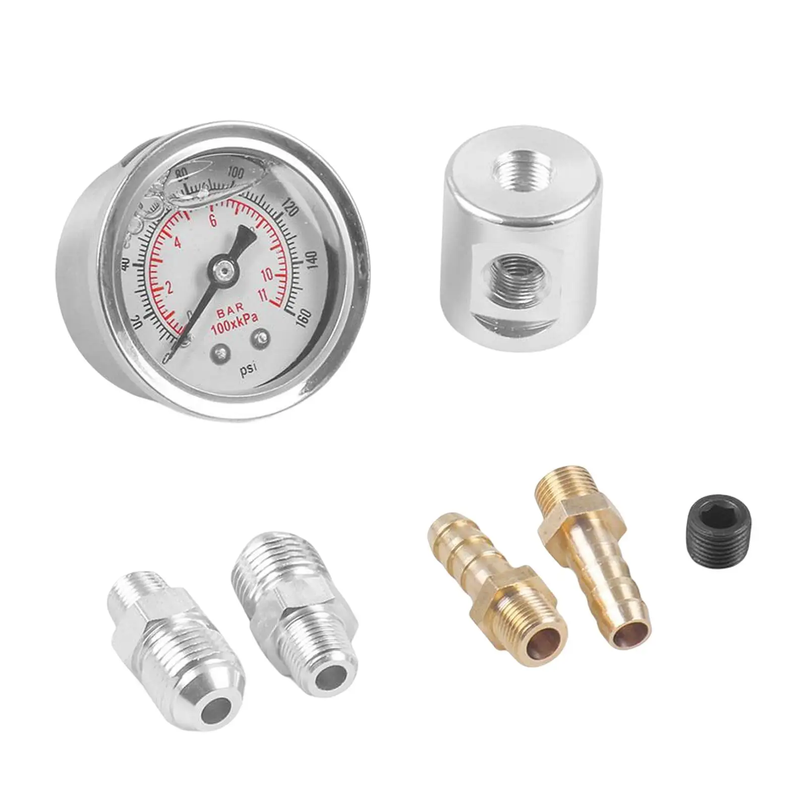 Fuel Pressure Gauge 1/8 NPT Premium Replaces Sensor Fit for Honda '88-'00