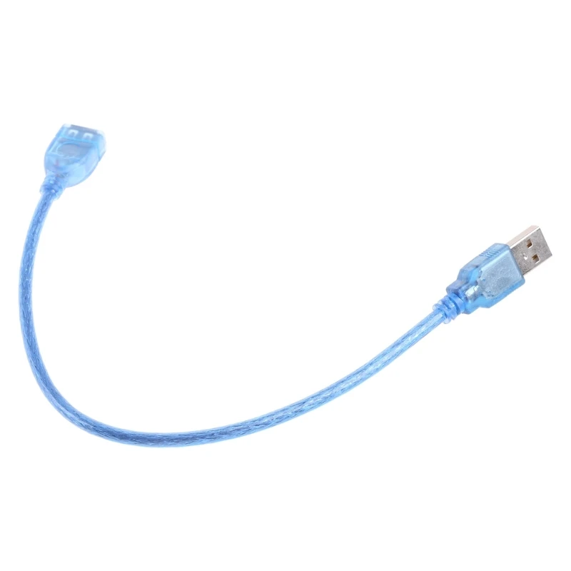 สายต่อ USB Super Speed ​​USB 2.0 ชายหญิงข้อมูล SYNC USB 2.0 Extender สายไฟขยายสาย 23 ซม.