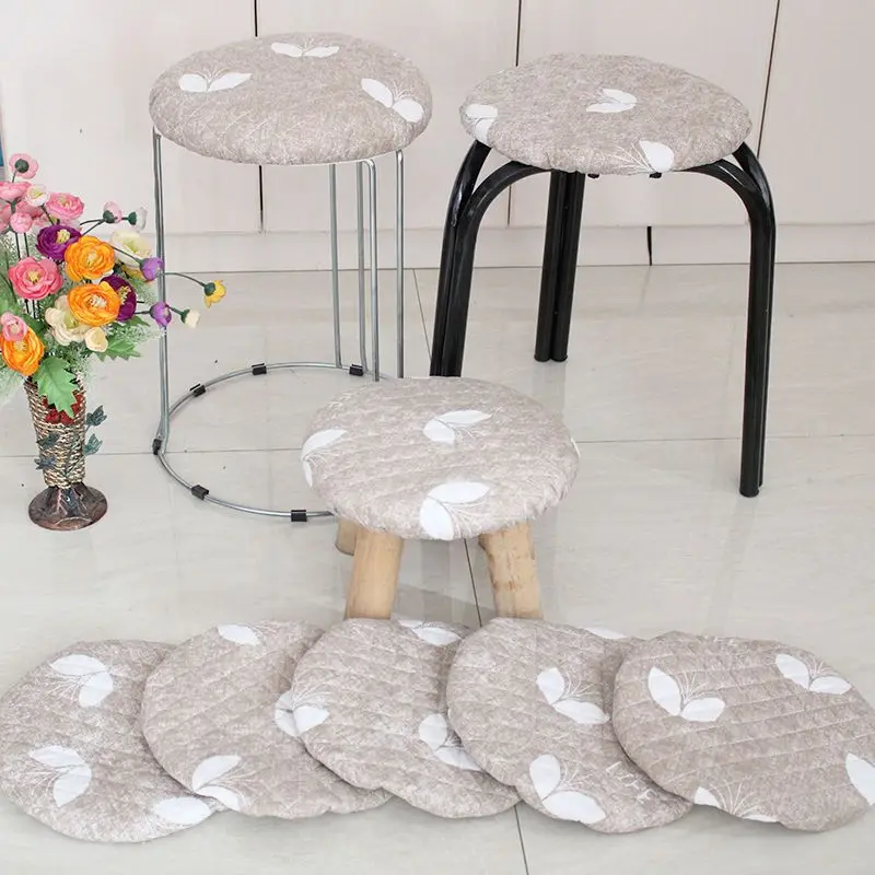 Four seasons round stool set of circular chair cushion cushion plush thickening cushion chair cushion stool mat