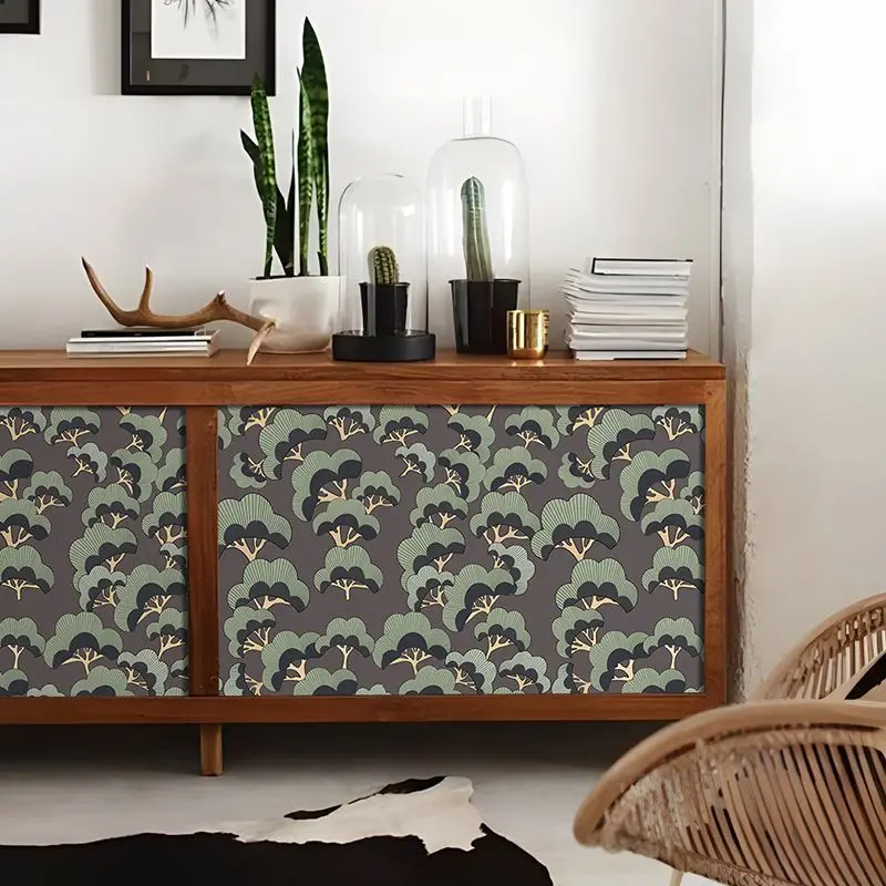 Peel and Stick Tree Contact Paper Removable Chinese Wallpaper Self Adhesive Waterproof Wallpaper for Bathroom Home Decorate
