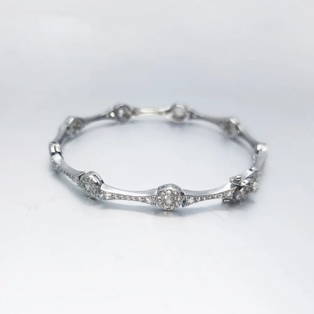 HESHI Sparkling Bracelet for Women Wedding