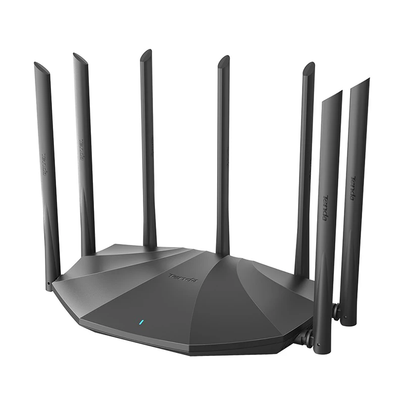 Tenda AC23 AC2100 Router Gigabit 2.4G&5.0GHz Dual-Band 2100M Wireless Router Wifi Repeater Global Version Hotspot