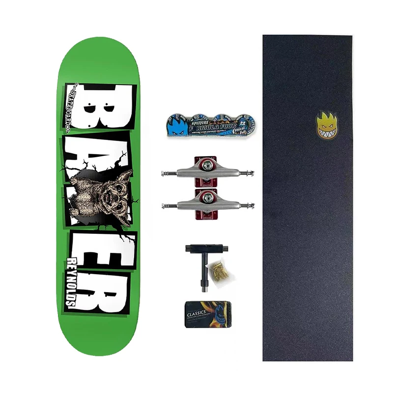 BAKER skateboard complete sets 100%  Canada North America maple 7 ply cold pressing decks double rocker 7.75 8.0 8.25 8.5 inch s