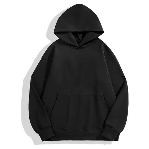 NEW Men's and Women's Hooded Sweatshirts Solid Color Casual Pullovers Essentials Hoodie Spring And Autumn Male Exercise Clothing