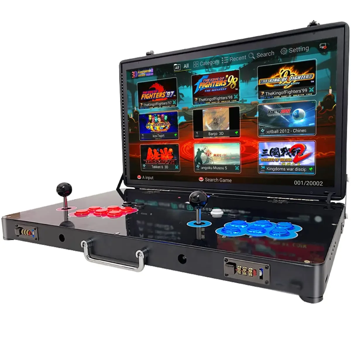2023 New Design 3d Wifi Plus Arcade Box Hd 9000 in 1 Retro Arcade Gaming Video Game Console