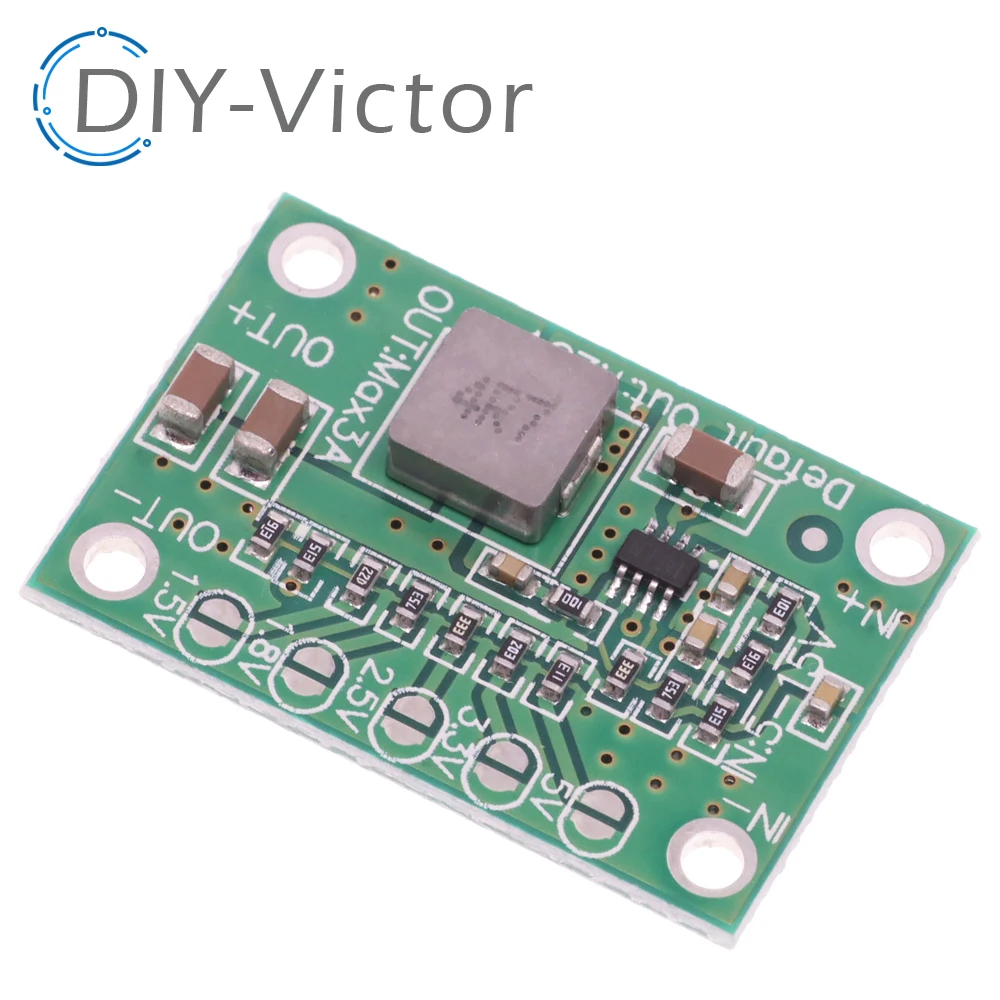 Adjustable power module MP1495 DC Voltage Regulator Step Down Power Converter Board 5-16V To 1.25V 1.5V 1.8V 2.5V 3.3V 5V 3A