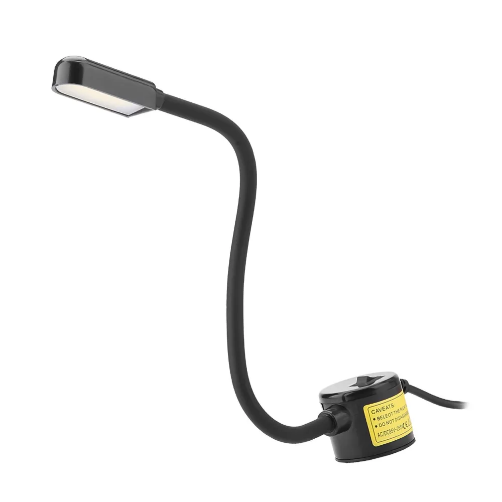 COB LED LED Machine Light Flexible Gooseneck Adjustable Arm COB Work Light Magnetic Mount Angle Adjustable Sewing Machine Light