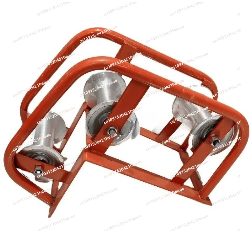Suitable for cable pulley payout pulley, power angle straight running wellhead pipe roller pulley