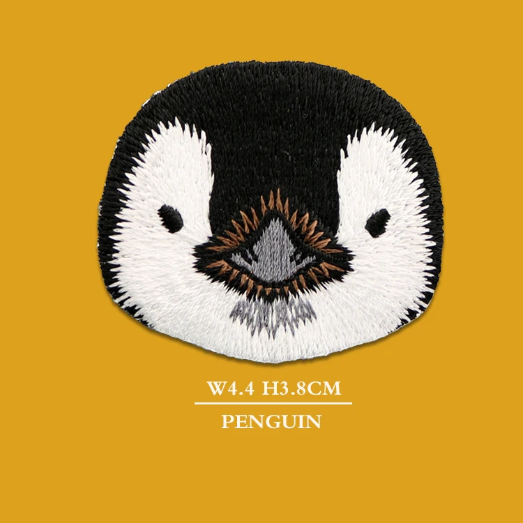 Neue niedliche Tiere versiegeln Pinguin bestickt Patch Eisen auf Patches Cartoon kleinen Kleber Patch für Kinder Kleidung Dekoration – Detail 3