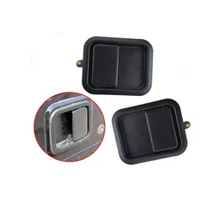 For 1997-2006 Jeep Wrangler TJ L YJ Metal Front Exterior Door Handle Set Full Door Type 55176382AE 55176383AE