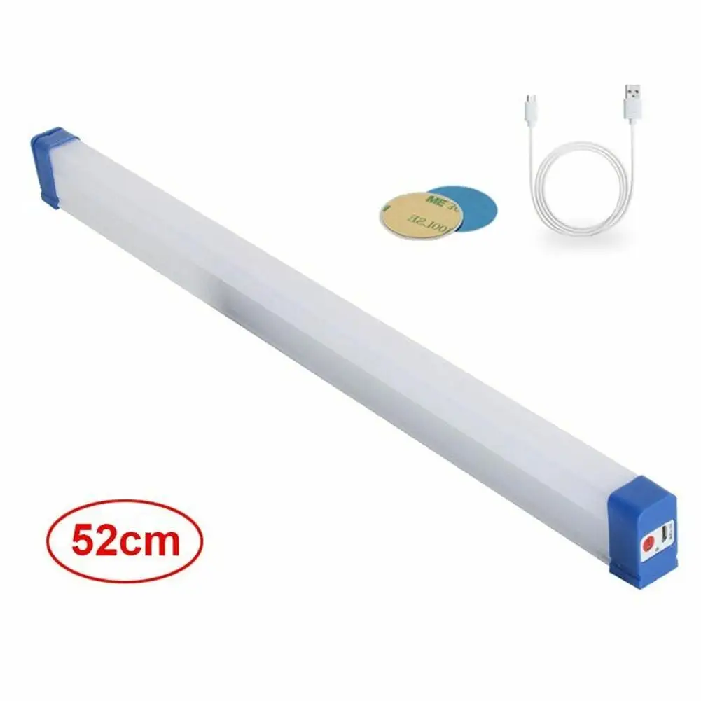 17cm-52cm LED Tube Long Strip Emergency Cyclically Charge Soft Light, Waterproof, Insect-proof High-temperature Resistance