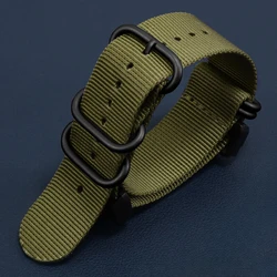 For Casio G-SHOCK Solid Stainless Steel Black Needle Buckle DW-5600 GD GA GLS-100 110 120 Series Canvas Nylon Watchband