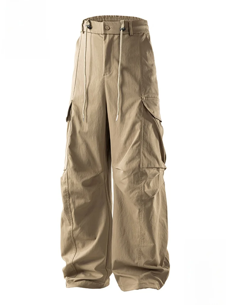 

Мужские повседневные брюки Paul Frank свободного кроя в американском стиле, осенние, новые, прямые, молодежные, модные