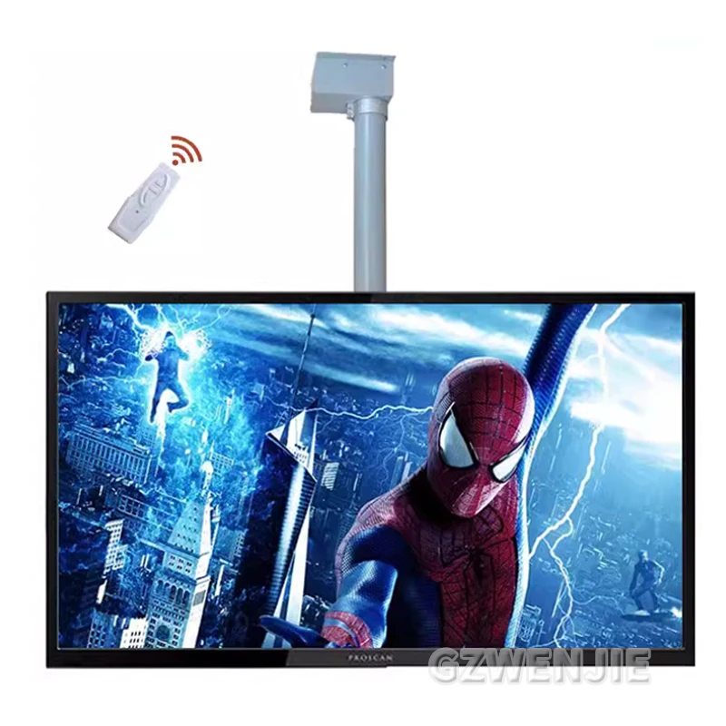 Tv Mount Stand Ceiling Bracket 26-70 inch Pendant Hanger 360 Degree Rotary Tilt Full Motion Tv Wall Mount Swivel 800MM/900MM