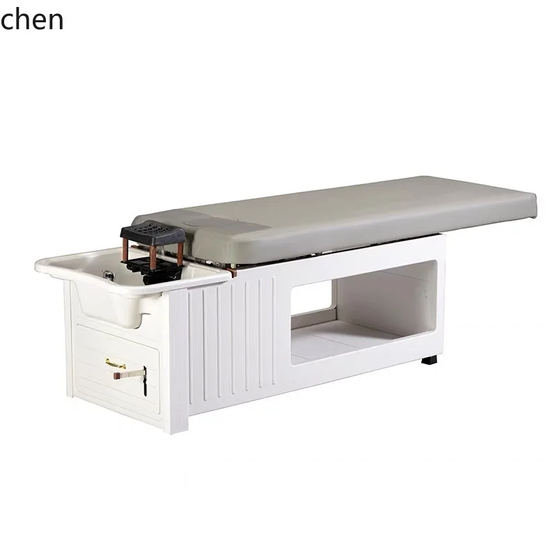 LXC Multifunctional Push-pull Head Therapy Shampoo Bed Water Circulation Fumigation Water Heater Massage Spa