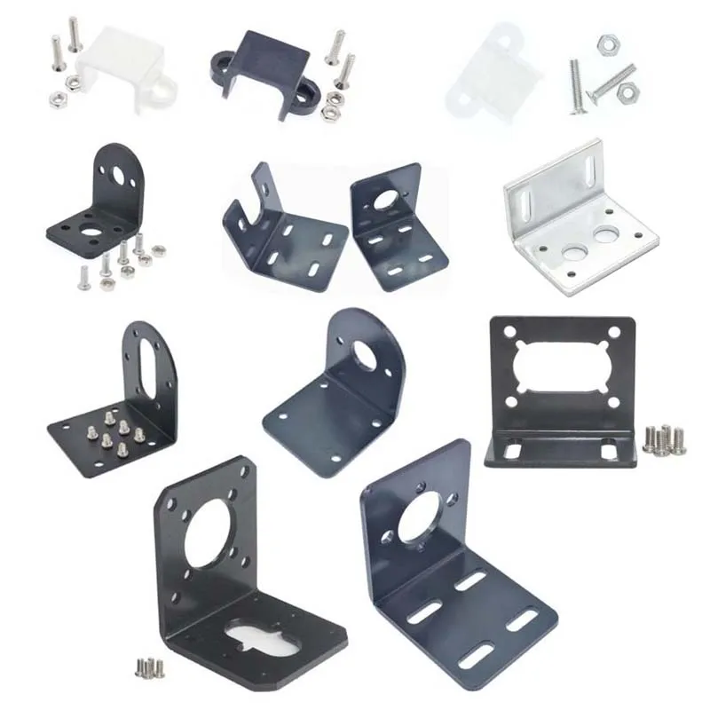 1Pc Motor Bracket DC N20 370 775 795 755 550 545 540 4058 5840 3650 885 Motor Mount Bracket Aluminium Alloy Mounting Bracket