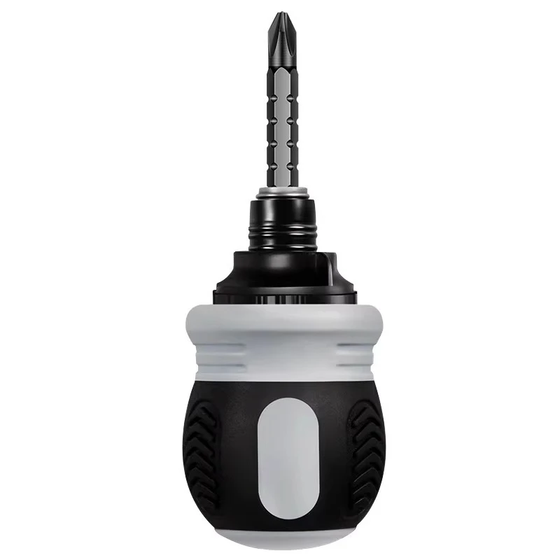 

Multi-functional Dual-purpose Ratchet Screwdriver Set Short Shaped Radish Head High Hardness Labor-saving