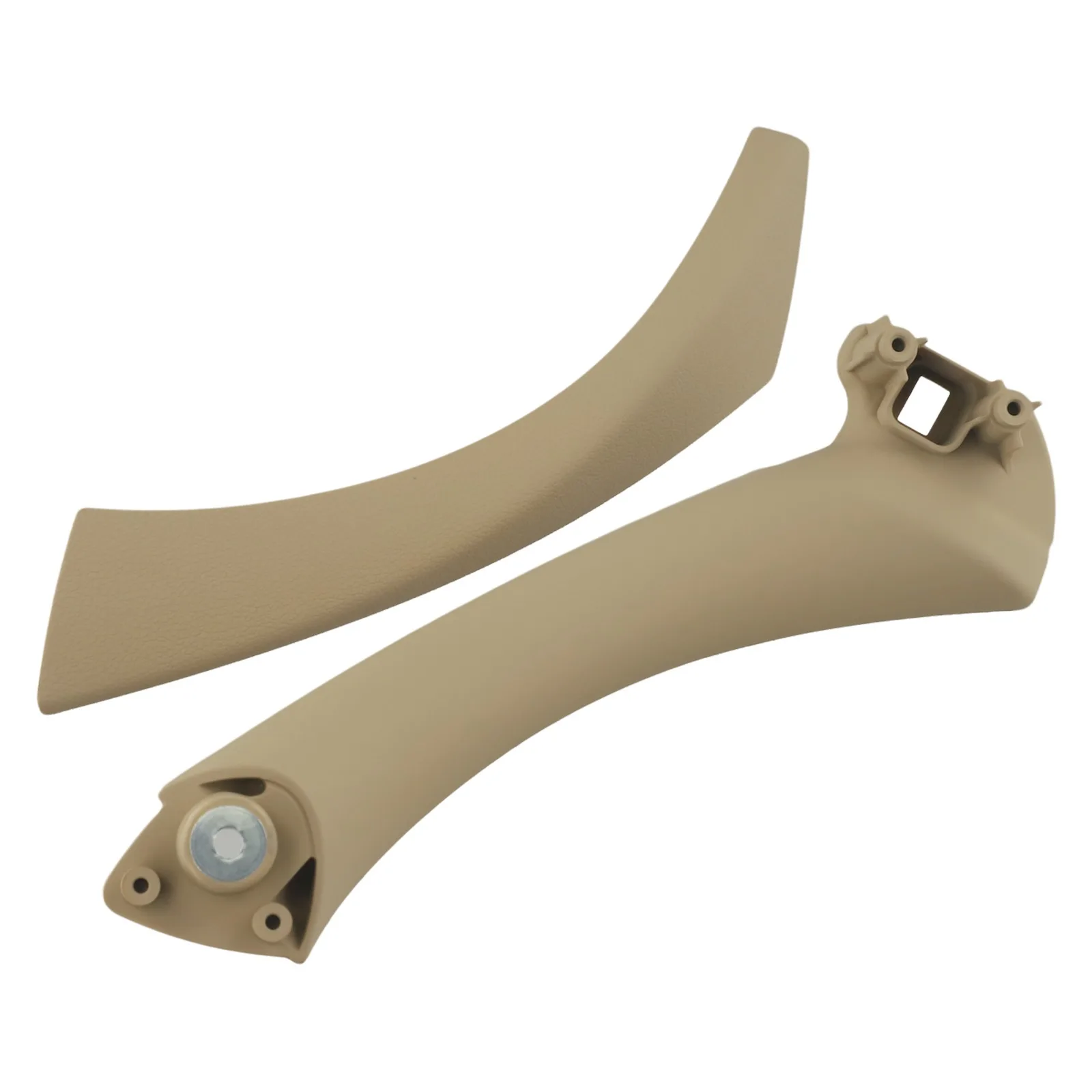 Sleek and Stylish This beige interior door handle is designed specifically for select models of the For BMW series