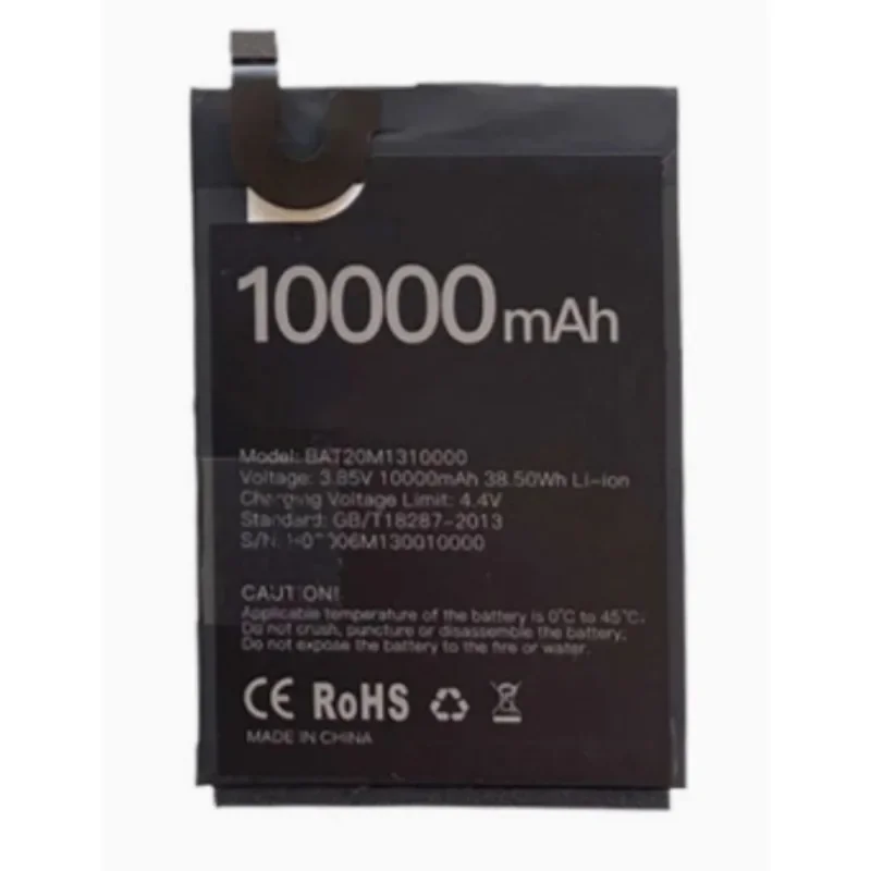 BAT20M1310000  Replacement Battery for Doogee S88 / S88 Pro 10000mAh 38.5Wh High Capacity Mobile Phone Battery with Tool