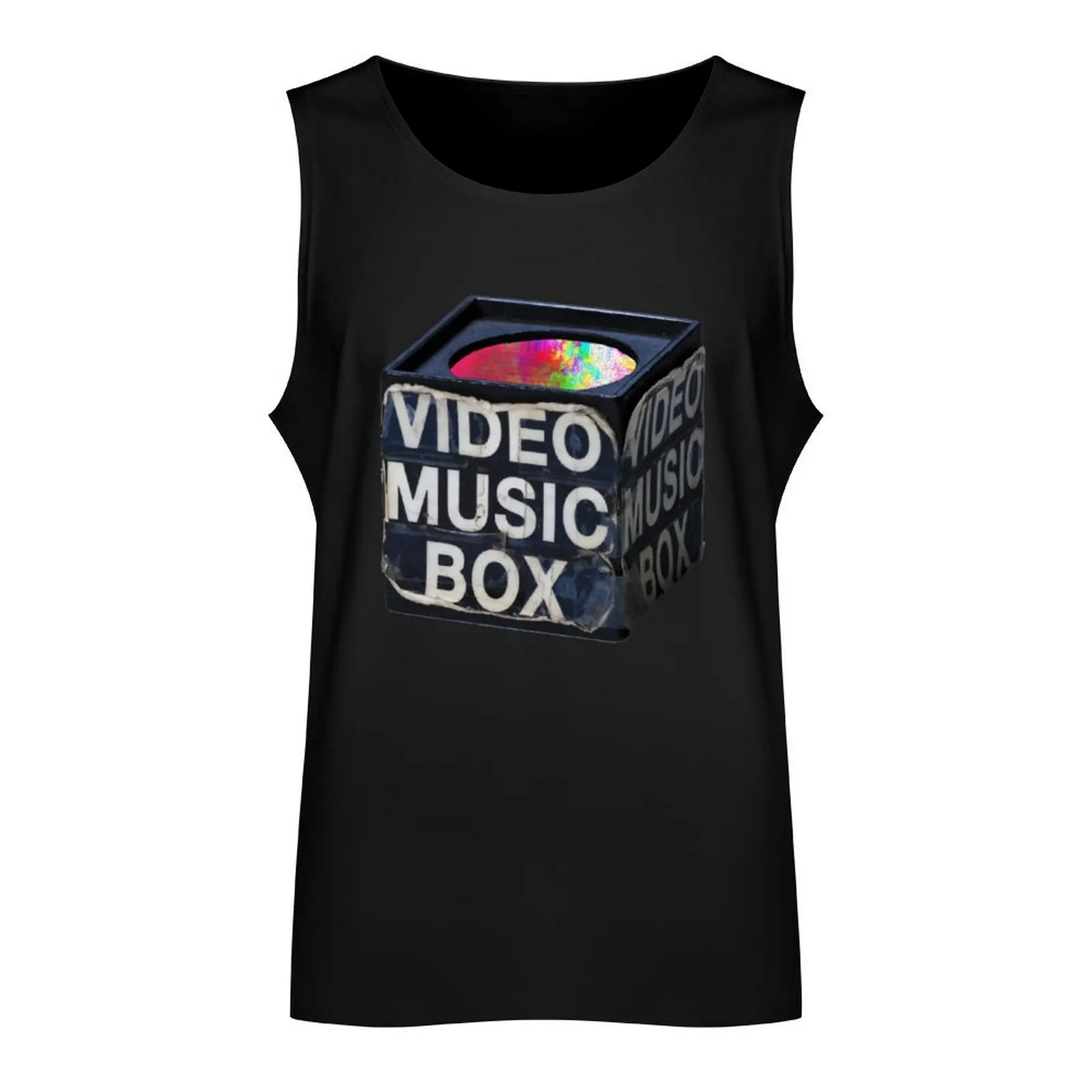 Video Music Box - Microphone Box Classic Tank Top gym t-shirts man t-shirts for men gym shirt men sports suits