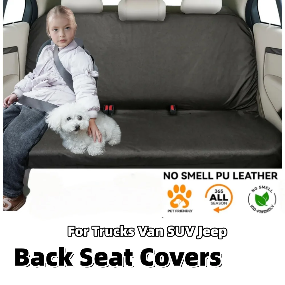 

Seat Cushion Covers Protector Car Back Seat Cover Universal Waterproof Auto Interior Seat Accessories For Trucks Van SUV Jeep