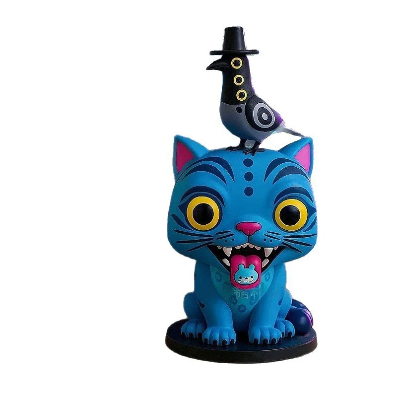 K-pop Devil Hunter Derpy Tiger POP! شخصية من الفينيل، لعبة مجسمة قابلة للجمع من Huntrix Anime، هدية شخصية كرتونية لطيفة للمعجبين