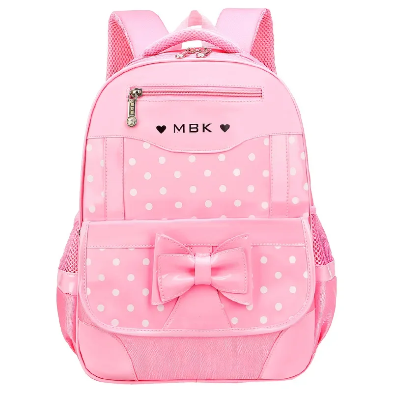 كارتون مرحبا كيتي الطفل على ظهره صبي فتاة حقيبة مدرسية Kawaii الكرتون مريحة للتنفس المياه والدليل على شكل أنيمي